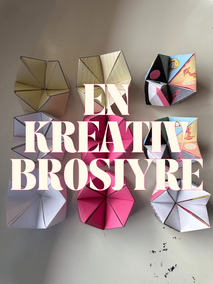 En kreativ brosjyre